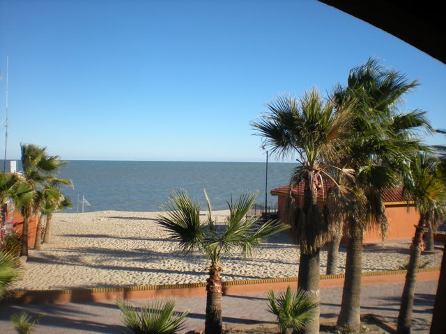The view from our hotel in San Felipe