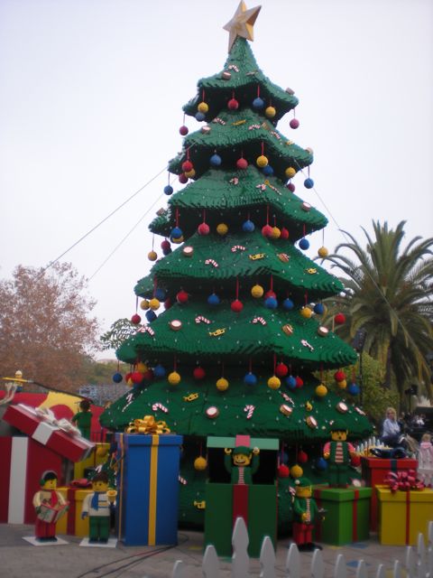 Legoland Christmas Tree