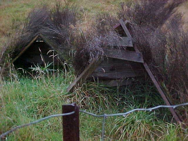 Small A-frame shelters (New Zealand, The Travel Addicts, South Island)