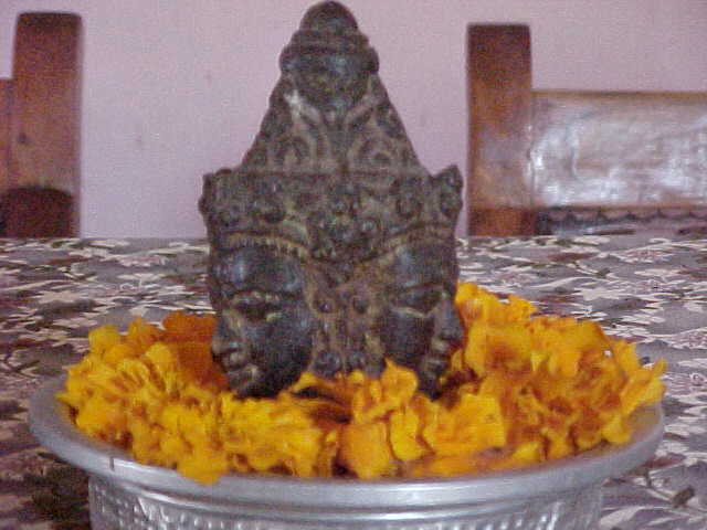 Shiva table decoration