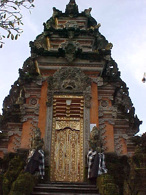 Temple at the Palace restaurant in Ubud, Bali