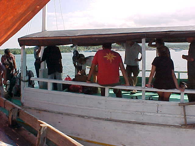 Boarding the boat that will take us to Komodo.    Lombok, West Nusa Tenggara, Indonesia (Indonesia, The Travel Addicts, Lombok)