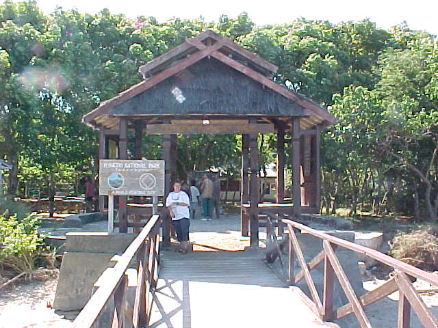 The dock at the entrance to Komodo National Park.    Location:Komodo National Park, Komodo, Nusa Tenggara Timur, Indonesia (Indonesia, The Travel Addicts, Komodo)