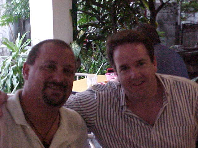 Me and "Bolton" Bill Knowlton :  (Thailand, The Travel Addicts)