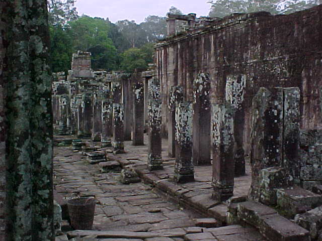 Inside the Bayon :  (Cambodia, The Travel Addicts)