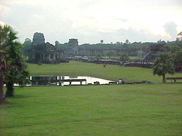 One of the "libraries" at Angkor Wat :  (Cambodia, The Travel Addicts)