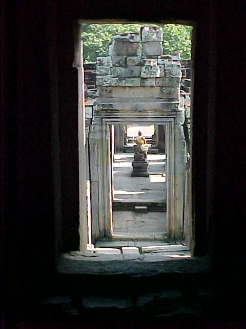 Buddha at the Bayon :  (Cambodia, The Travel Addicts)