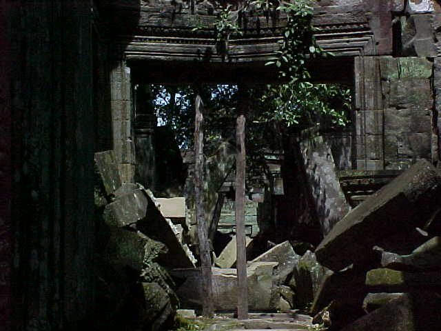 Overgrown Tha Prohm :  (Cambodia, The Travel Addicts)