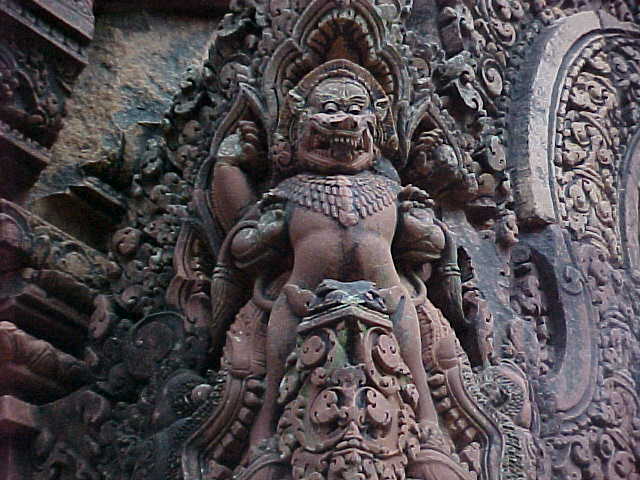 Still more carvings :  (Cambodia, The Travel Addicts)