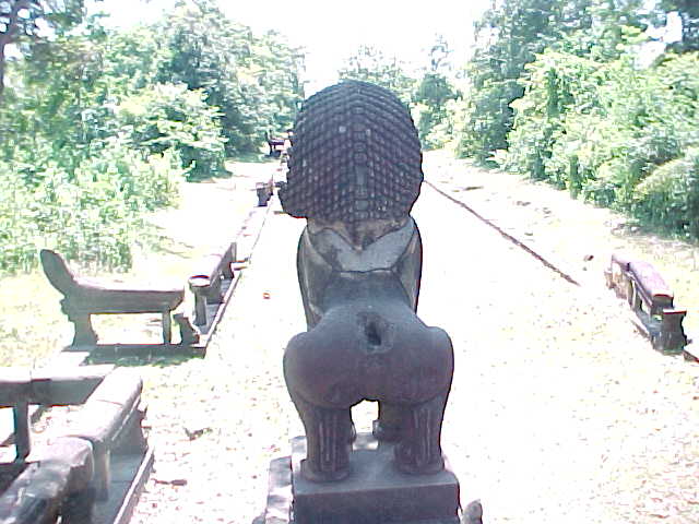 Lion : (Near Bantay Srei) (Cambodia, The Travel Addicts)