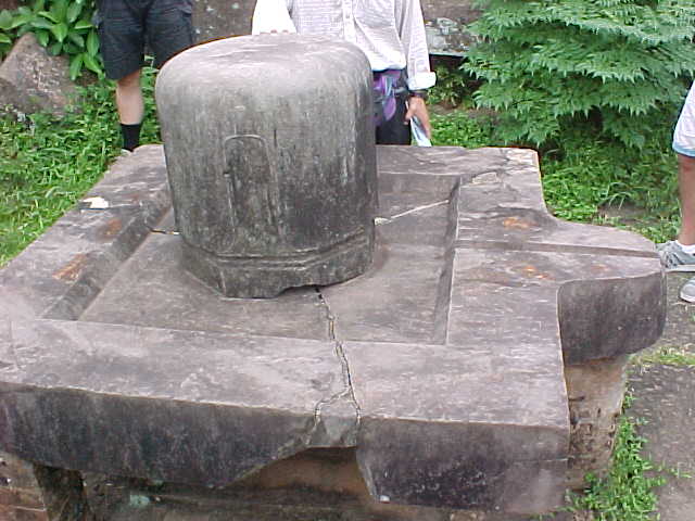 Lingam on Square Yoni : This Yoni (Vagina) is square because the Cham believed the earth was square - later Yoni's were round (Vietnam, The Travel Addicts)