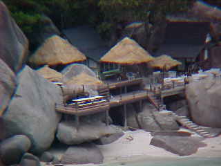 Photo from the same spot as those above - on max zoom (it's the restaurant on Big mountain) :  (The Travel Addicts, Thailand)