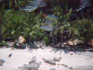 Our hut from top of "Big Mountain" (Max Zoom) :  (The Travel Addicts, Thailand)