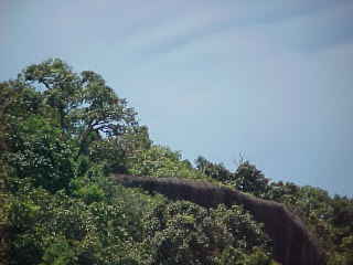 The spot on top of "Big Mountain" that I climbed to :  (The Travel Addicts, Thailand)