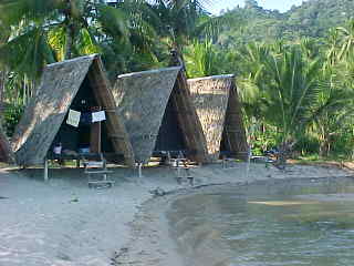 Beach bungalows : These bungalows really are on the beach (The Travel Addicts, Thailand)