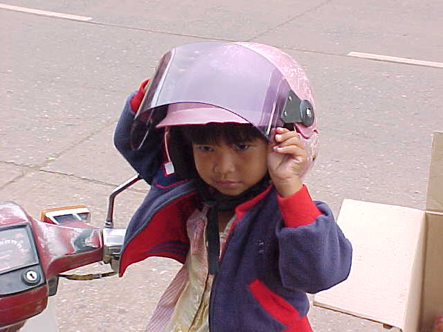 Baloon recipient Hells Angel (Laos, The Travel Addicts)