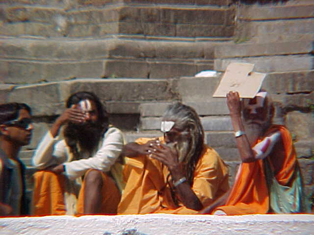 More Sadhus (Nepal, The Travel Addicts)