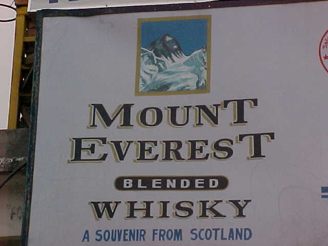 Souvenir from Scotland??? in Nepal??? : Am I the only one that sees the irony? (Nepal, The Travel Addicts)