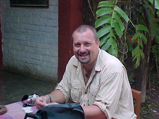 At the resturant called "Tibetan Breakfast" (Nepal, The Travel Addicts)