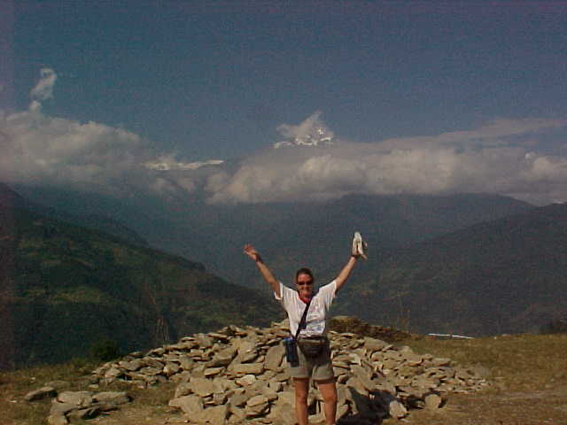 SGK on top of the world!!! (Nepal, The Travel Addicts)