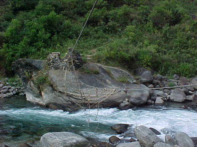 Bridge out! (Nepal, The Travel Addicts)