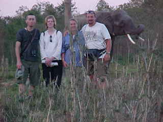 On Saffari : The elephant behind us is a convicted man killer (Nepal, The Travel Addicts)