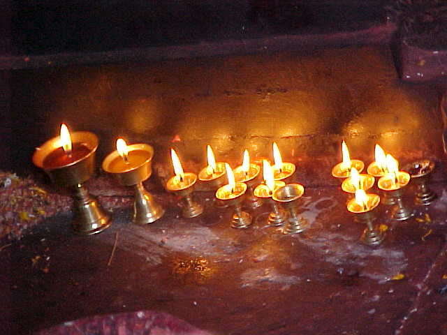 Ghee  candles : This Ghee is made from rancid yak butter (Nepal, The Travel Addicts)