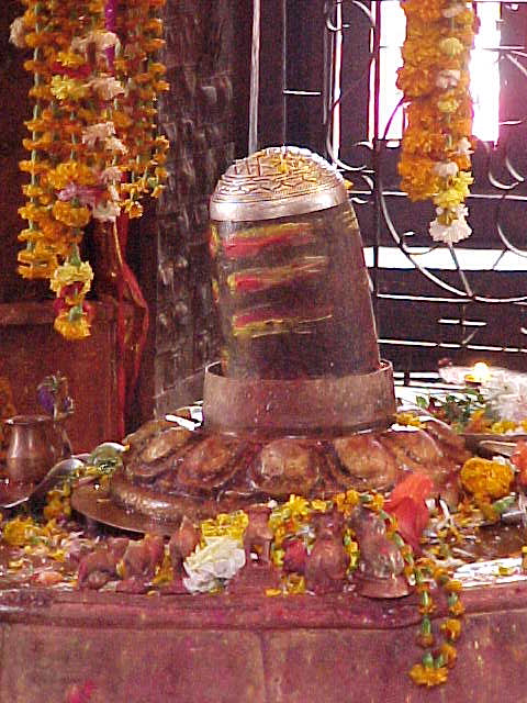 Shiv Lingam : Symbolically the penis of Shiva. (Nepal, The Travel Addicts)