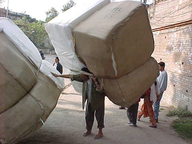 We *think* it's foam rubber (Nepal, The Travel Addicts)