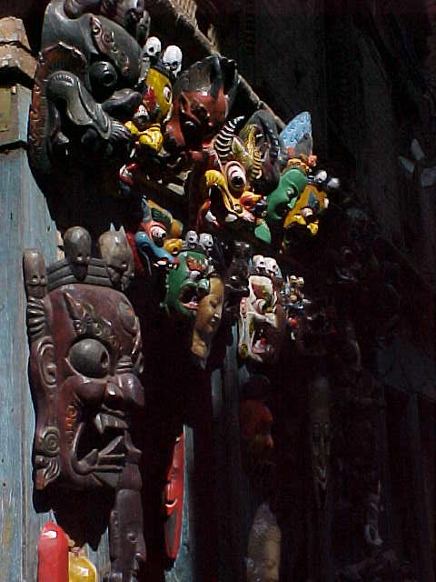 Masks (Nepal, The Travel Addicts)